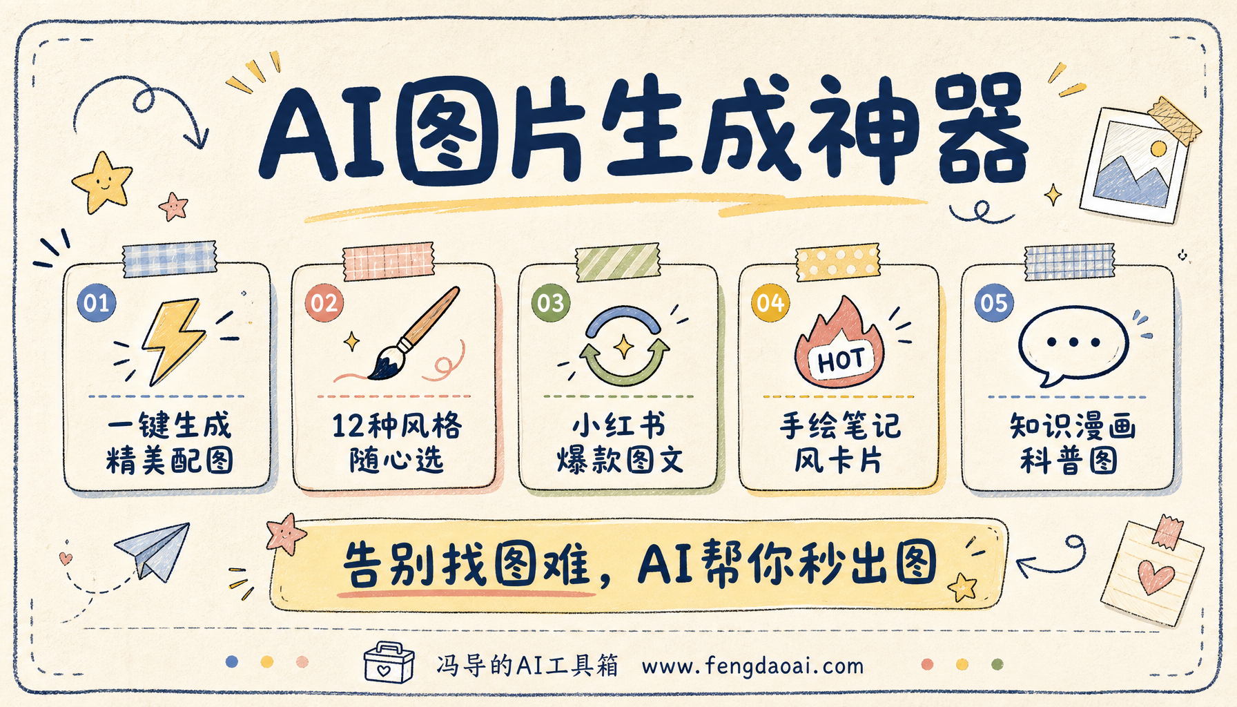 AI 图片生成工具怎么选?封面、海报、插图和产品图的场景指南